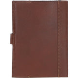 Ashwood Leather & Harris Tweed® Cloth A5 Notebook Tan/Mcload: TW-19-02-TM