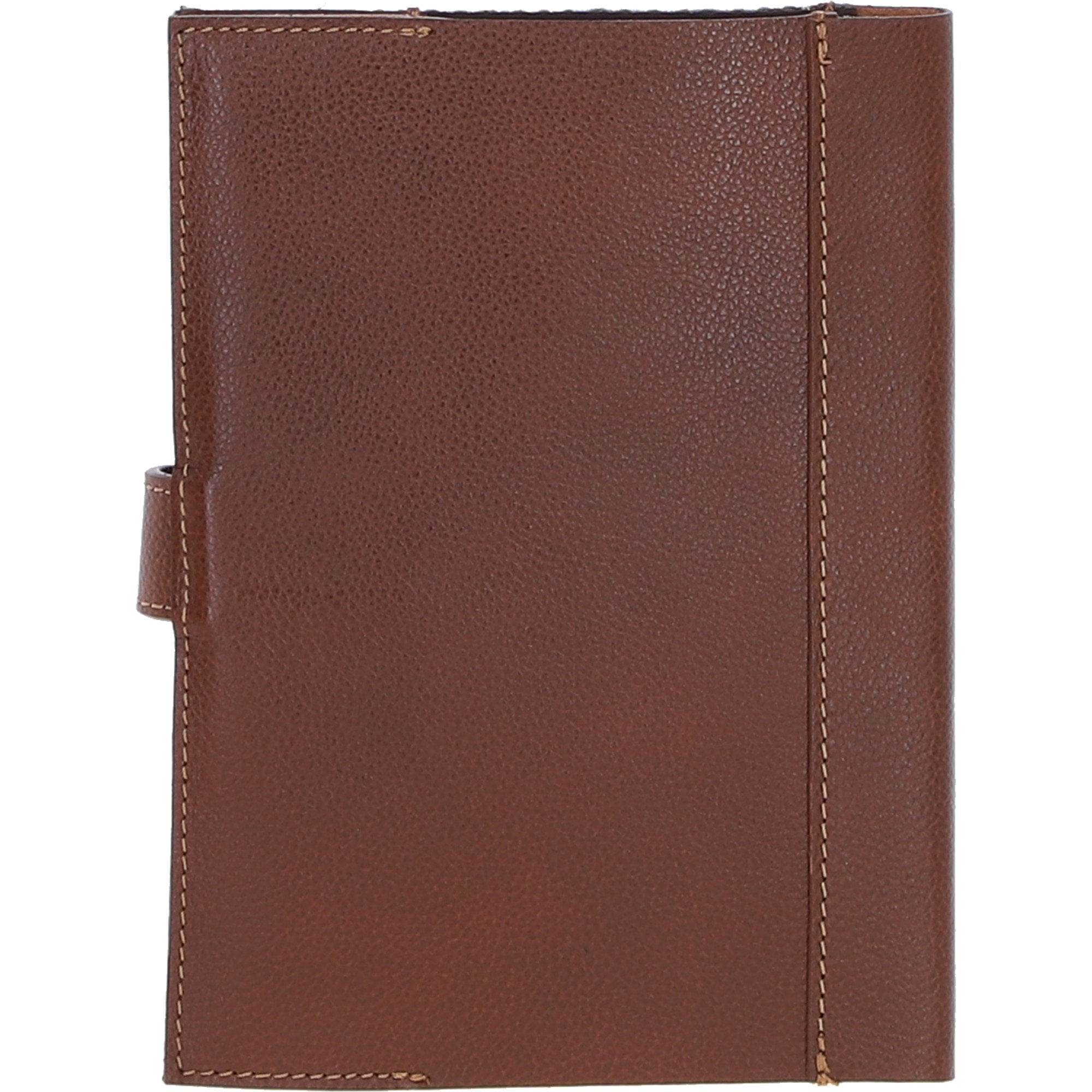 Ashwood Leather & Harris Tweed® Cloth A5 Notebook Tan/Mcload: TW-19-02-TM