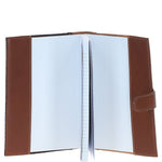 Ashwood Leather & Harris Tweed® Cloth A5 Notebook Tan/Watch: TW-19-04-TW