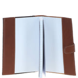 Ashwood Leather & Harris Tweed® Cloth A5 Notebook Tan/Watch: TW-19-04-TW
