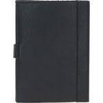 Ashwood Leather & Harris Tweed® Cloth A5 Notebook Black/White: TW-19-012-BW