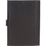 Ashwood Leather & Harris Tweed® Cloth A5 Notebook Brown/Green: TW-19-09-BG