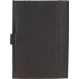Ashwood Leather & Harris Tweed® Cloth A5 Notebook Brown/Green: TW-19-09-BG