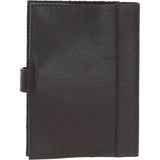Ashwood Leather & Harris Tweed® Cloth A6 Notebook Brown/Mcload: TW-18-01-BM