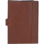 Ashwood Leather & Harris Tweed® Cloth A6 Notebook Tan/Watch: TW-18-04-TW