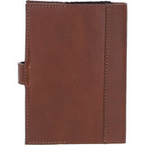 Ashwood Leather & Harris Tweed® Cloth A6 Notebook Tan/Watch: TW-18-04-TW