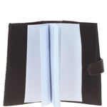 Ashwood Leather & Harris Tweed® Cloth A6 Notebook Brown/Green: TW-18-09-BG