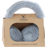 Fenland Sheepskin Winter Earmuffs Grey: FEN-207