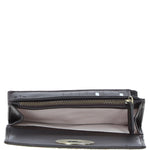 Exquisite Ashwood Leather & Harris Tweed® Cloth Twist-Lock Purse Brown/Mcload: TW-11-01-BM