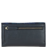 Exquisite Ashwood Leather & Harris Tweed® Cloth Twist-Lock Purse Black/Watch: TW-11-03-BW