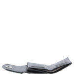Exquisite Ashwood Leather & Harris Tweed® Cloth Twist-Lock Purse Black/Watch: TW-11-03-BW