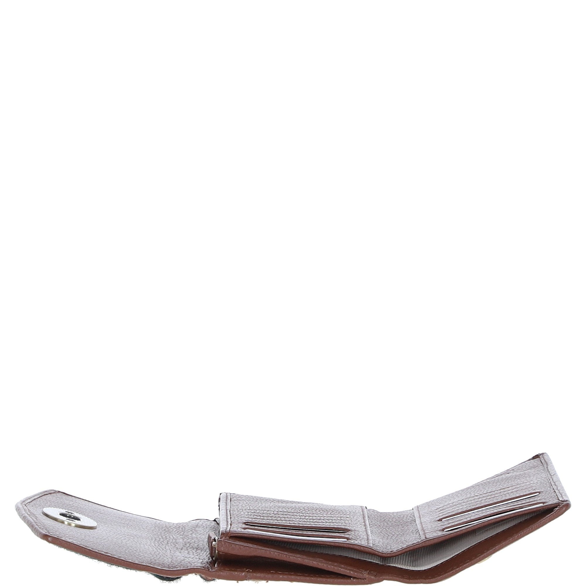 Exquisite Ashwood Leather & Harris Tweed® Cloth Twist-Lock Purse Tan/Watch: TW-11-04-TW