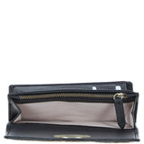 Exquisite Ashwood Leather & Harris Tweed® Cloth Twist-Lock Purse Black/Green/Red: TW-11-07-BR