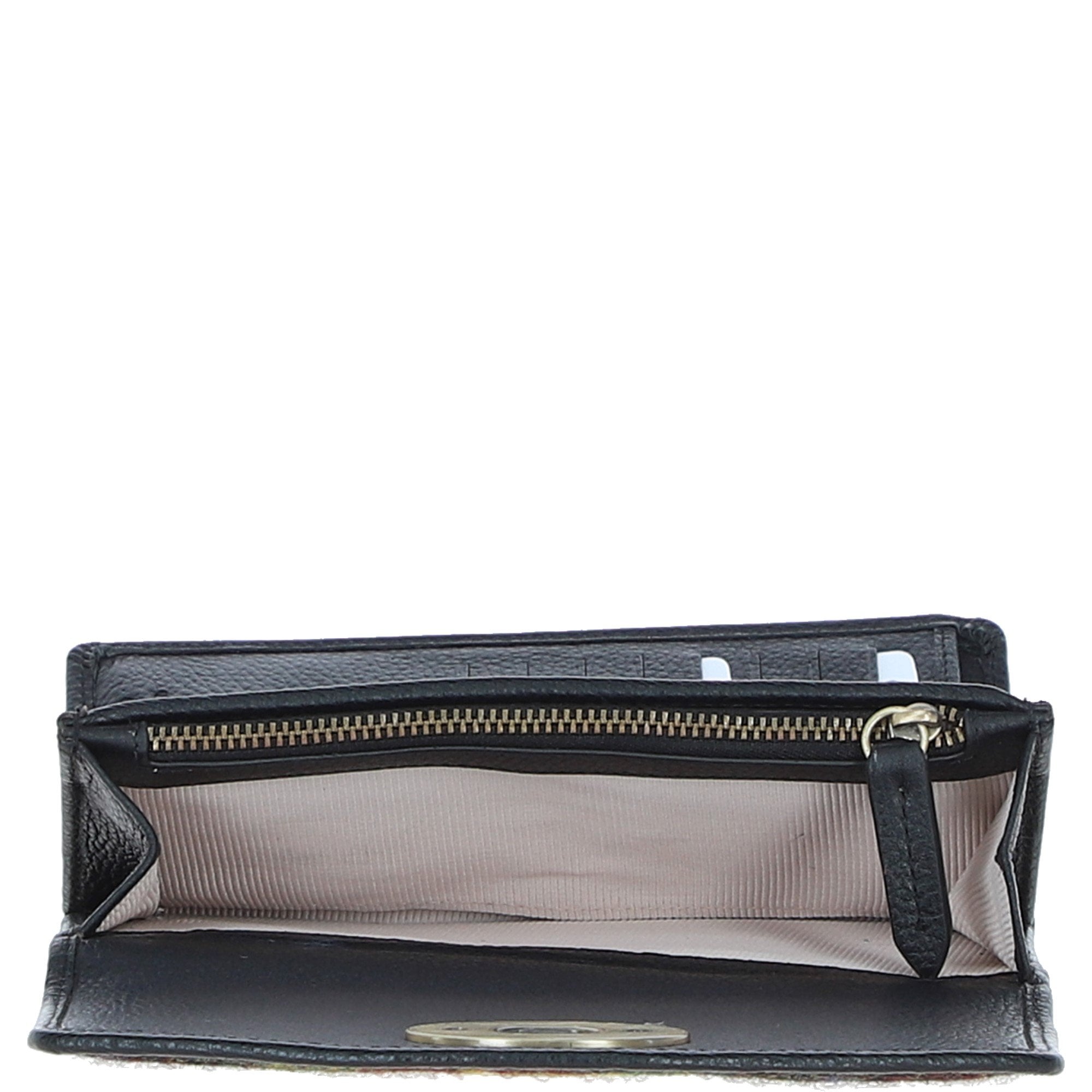 Exquisite Ashwood Leather & Harris Tweed® Cloth Twist-Lock Purse Black/Green/Red: TW-11-07-BR