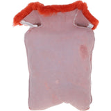 Natural Sheepskin Hot Water Bottle Cover Orange: WOOL WATER