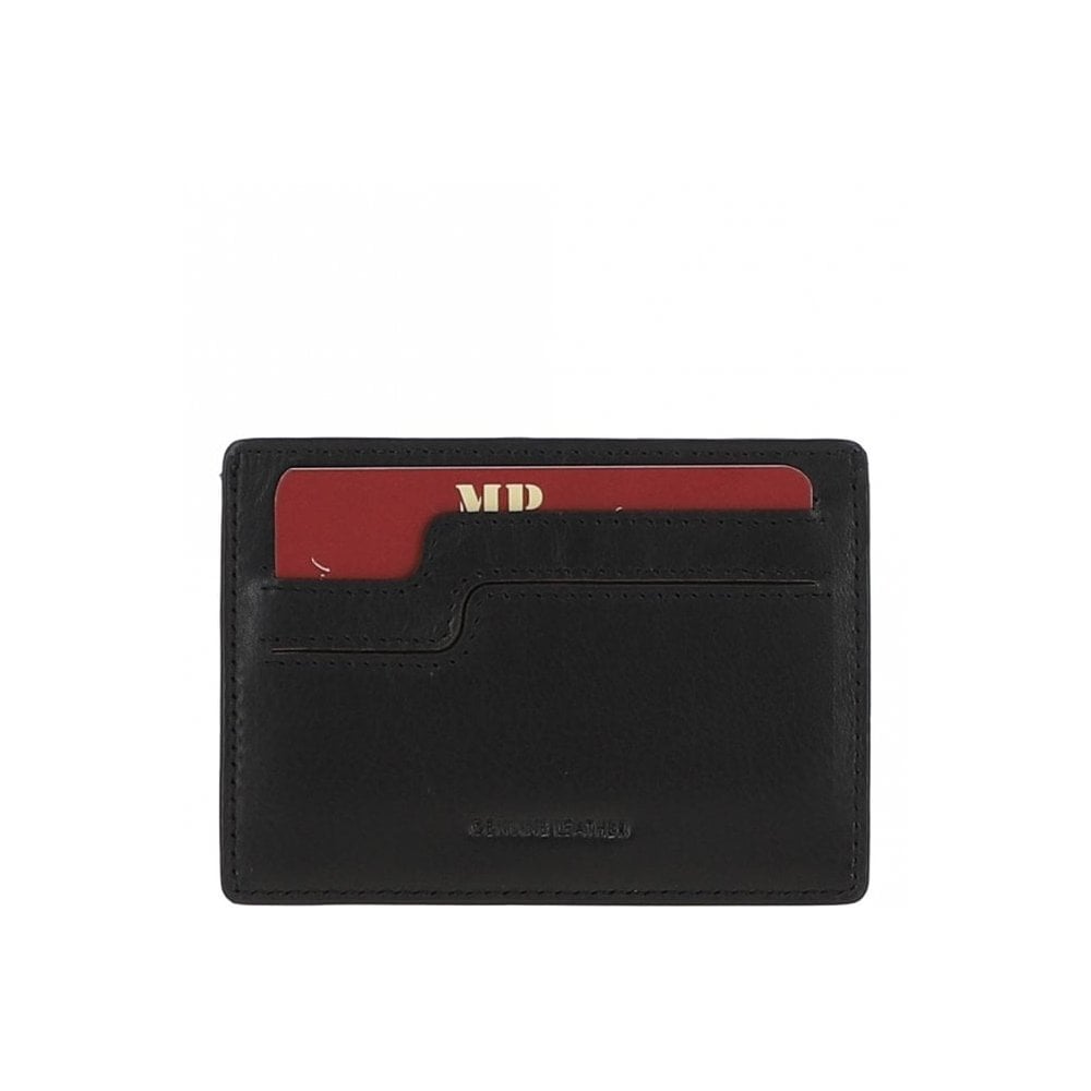 Marta Ponti Luxury Slim Leather Wallet Black: MP B21P052