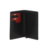 Marta Ponti Luxury Leather Wallet Black: MP B21P049