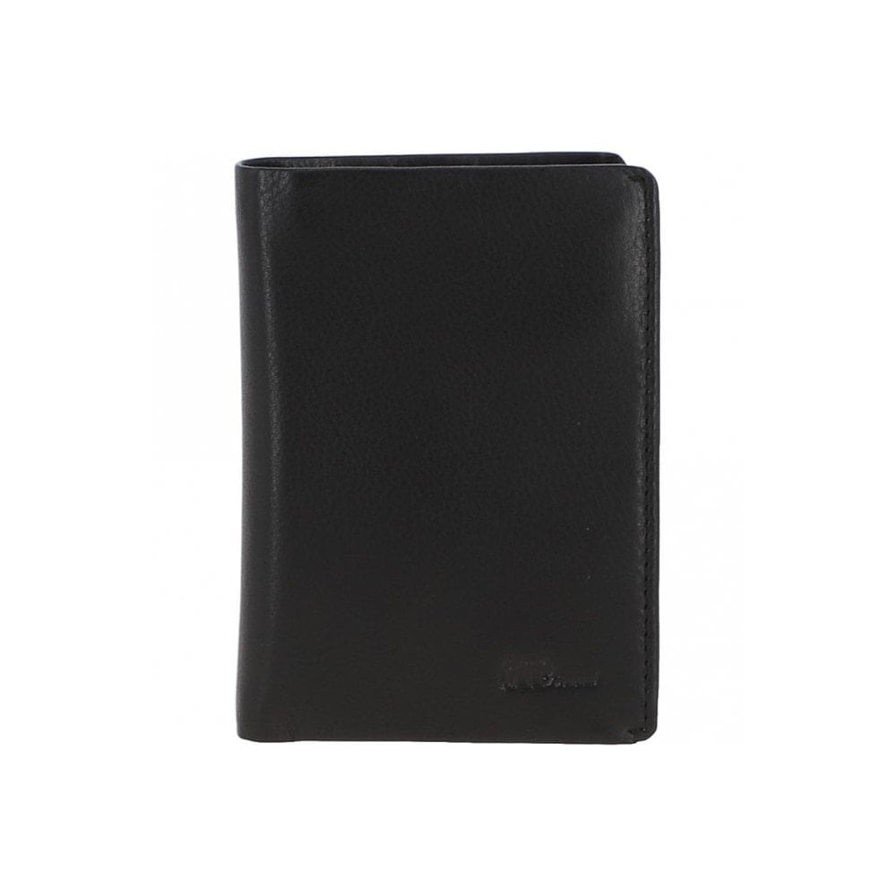 Marta Ponti Luxury Leather Wallet Black: MP B21P046