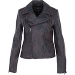 Ashwood Leather Biker Jacket Black Antique: AWL-622