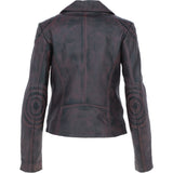 Ashwood Leather Biker Jacket Black Antique: AWL-622