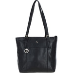 Ashwood Classic Leather Tote Bag Black: Evie