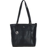 Ashwood Classic Leather Tote Bag Black: Evie