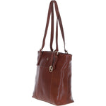 Ashwood Classic Leather Tote Bag Cognac: Evie
