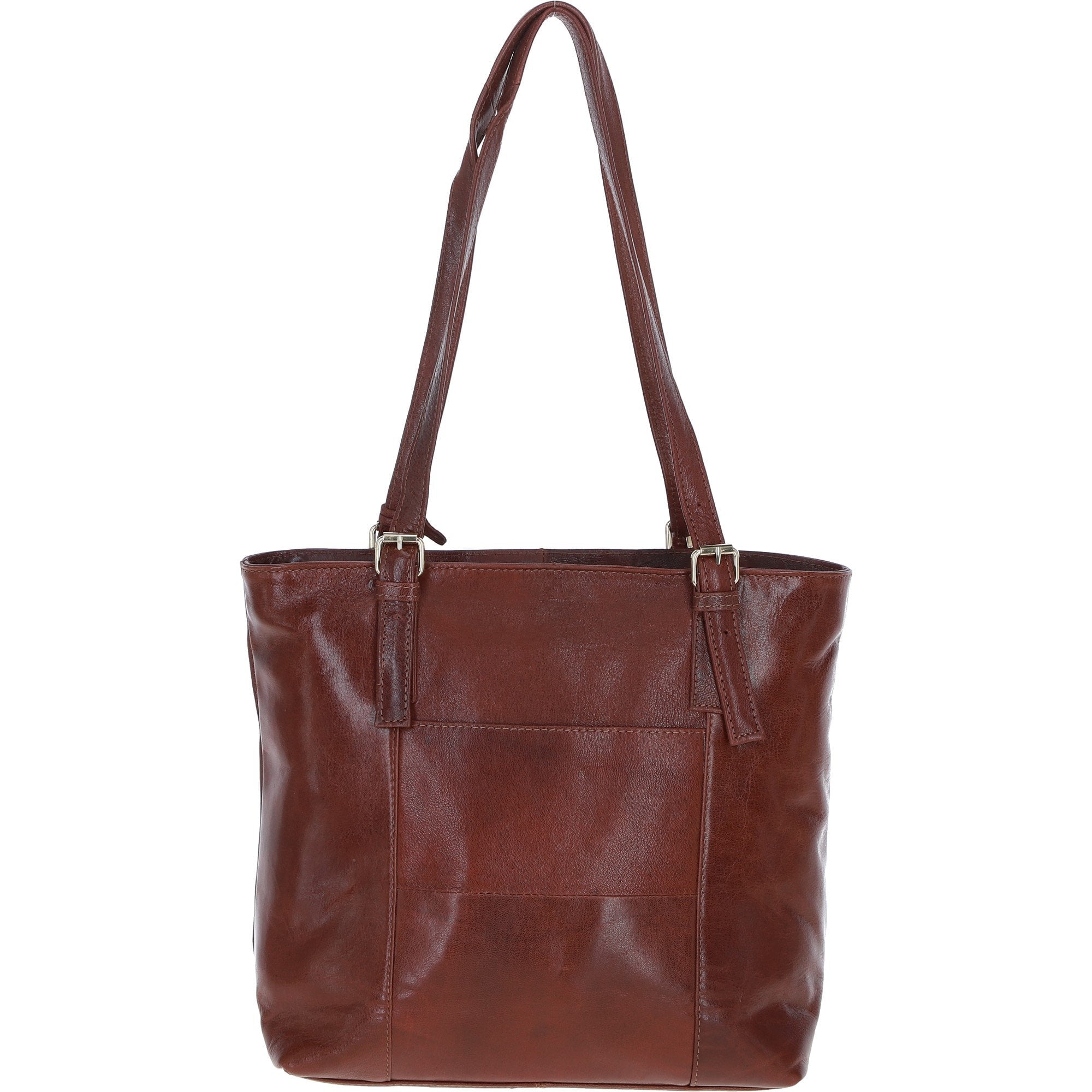 Ashwood Classic Leather Tote Bag Cognac: Evie
