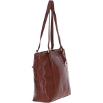 Ashwood Classic Leather Tote Bag Cognac: Evie