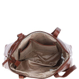Ashwood Sleek Leather Tote Bag Cognac: Amelia