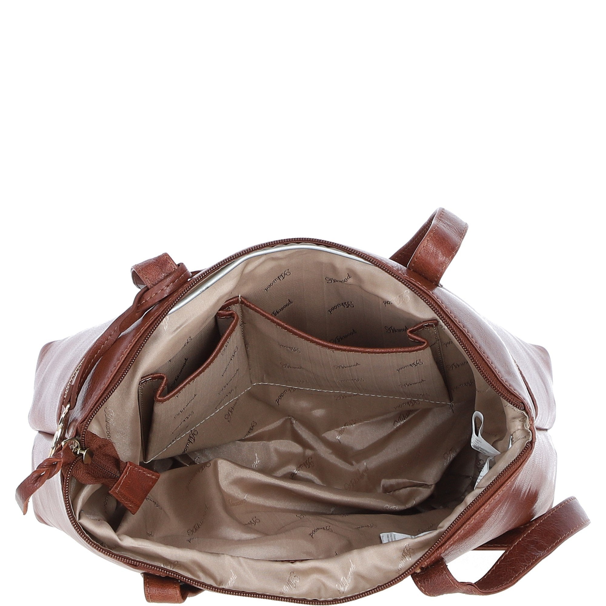 Ashwood Sleek Leather Tote Bag Cognac: Amelia