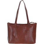 Ashwood Sleek Leather Tote Bag Cognac: Amelia