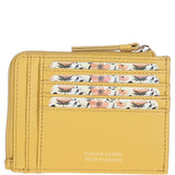 Ashwood Leather RFID Protected Purse with Zip Pocket Ochre: 31800