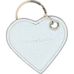 Leather Card Holder & Key Ring Gift Set Silver :slg-31342