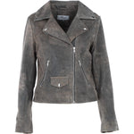 Exquisite Ashwood Leather Ladies Biker Jacket Antique: AWL-1881