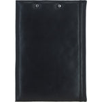 Ashwood Leather Clip Pad Folder Black: PL-40