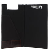 Ashwood Leather Clip Pad Folder Brown: PL-40