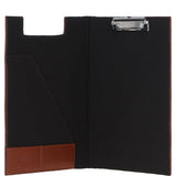 Ashwood Leather Clip Pad Folder Tan: PL-40