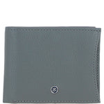 Leather Gift Set – Wallet, Card Holder & Key Ring Grey: 31974
