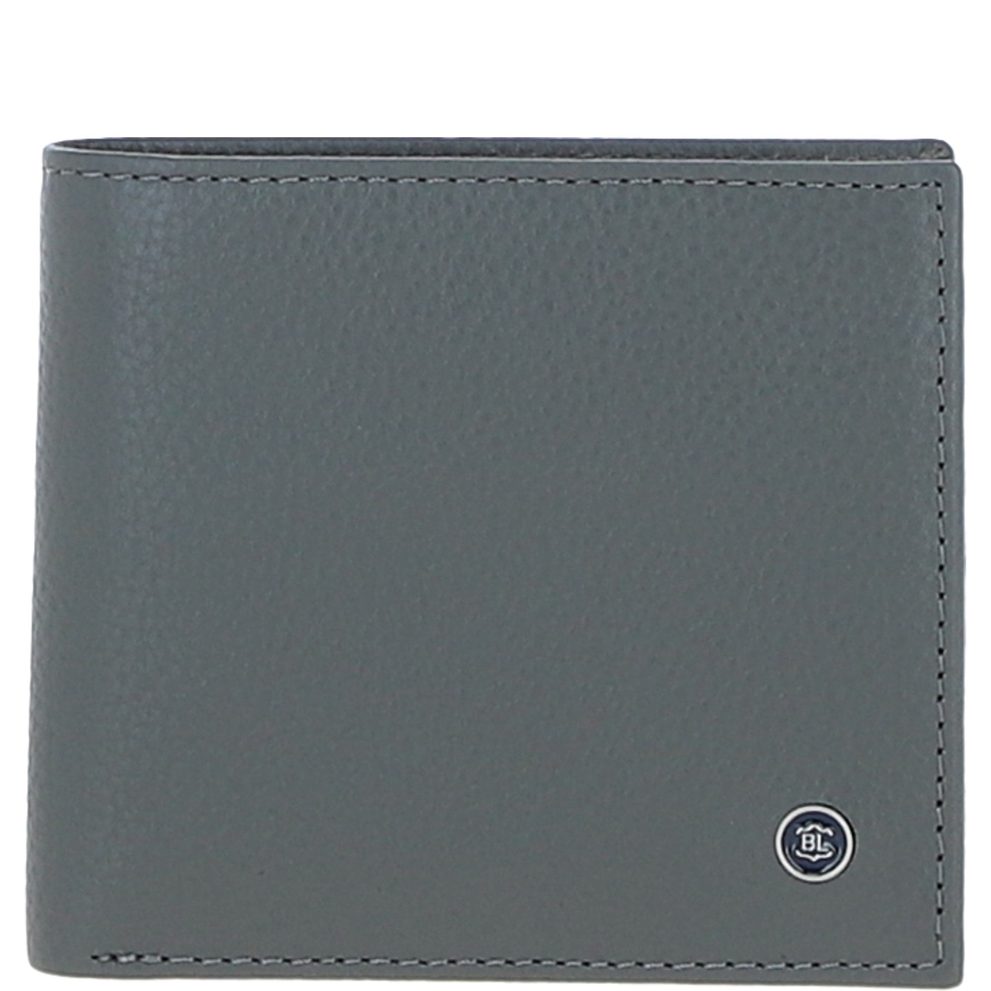 Brampton Men's Leather Wallet Grey: 31975