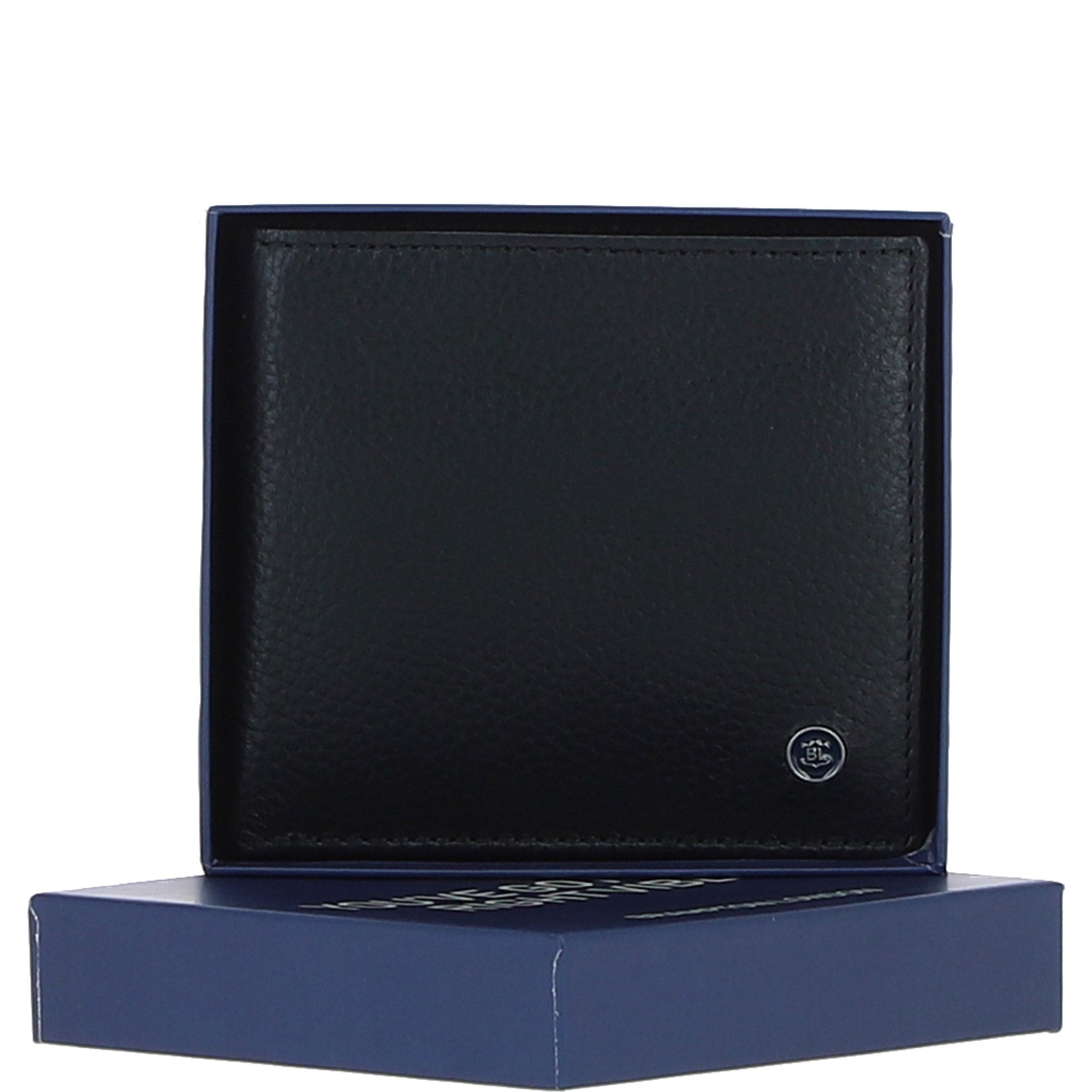 Brampton Men's Leather Wallet Black: 31975