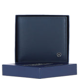 Brampton Men's Leather Wallet Navy: 31975