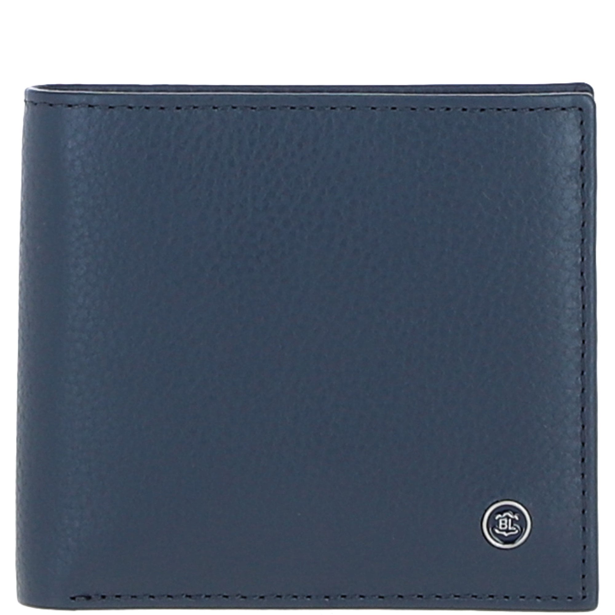 Brampton Men's Leather Wallet Navy: 31975