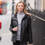 Leather Jacket Black: FO-DAN 72006