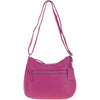Ashwood Leather Ladies Hobo Shoulder Bag Berry: Shannon