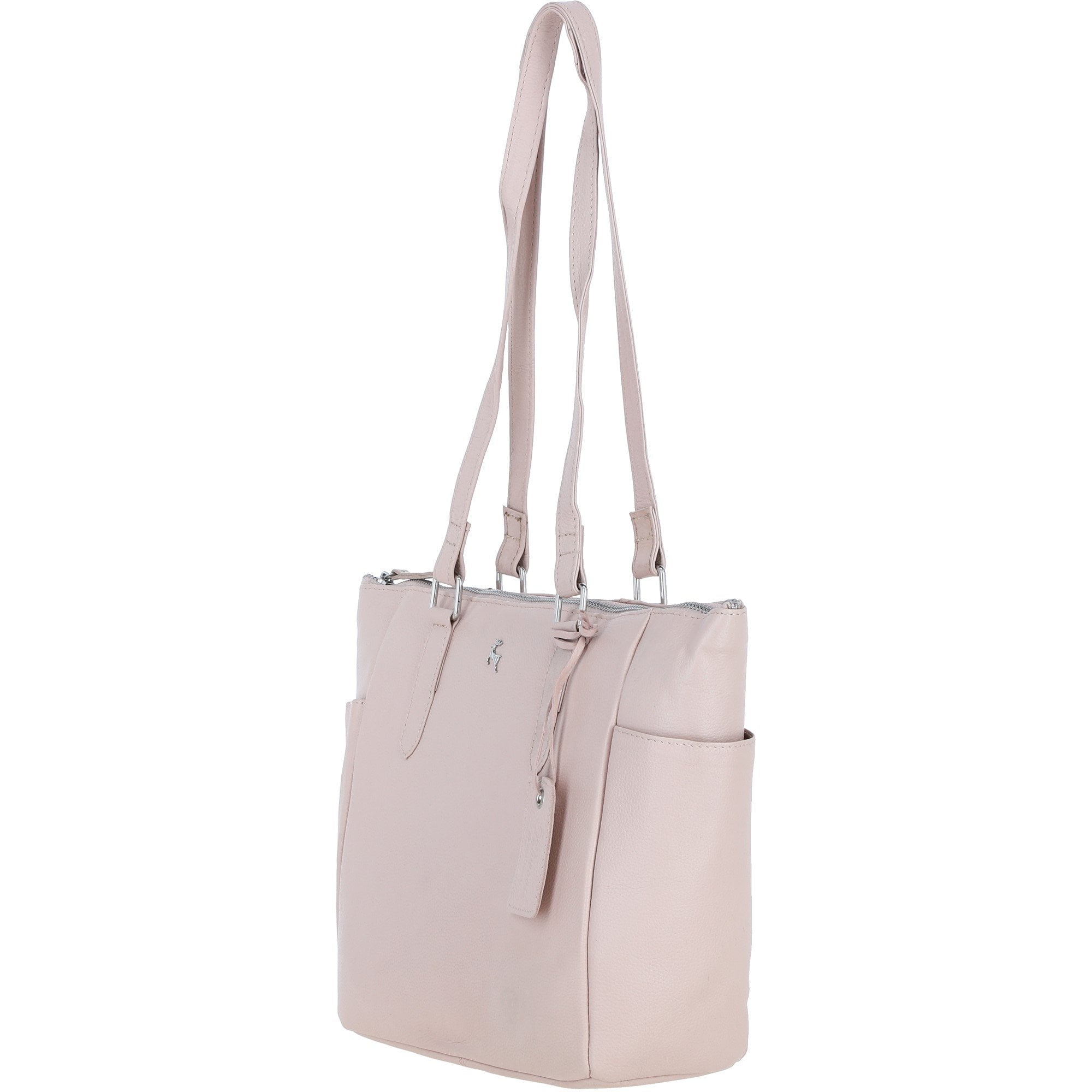 Ashwood Elegant Leather Tote Bag Blush: Oxford