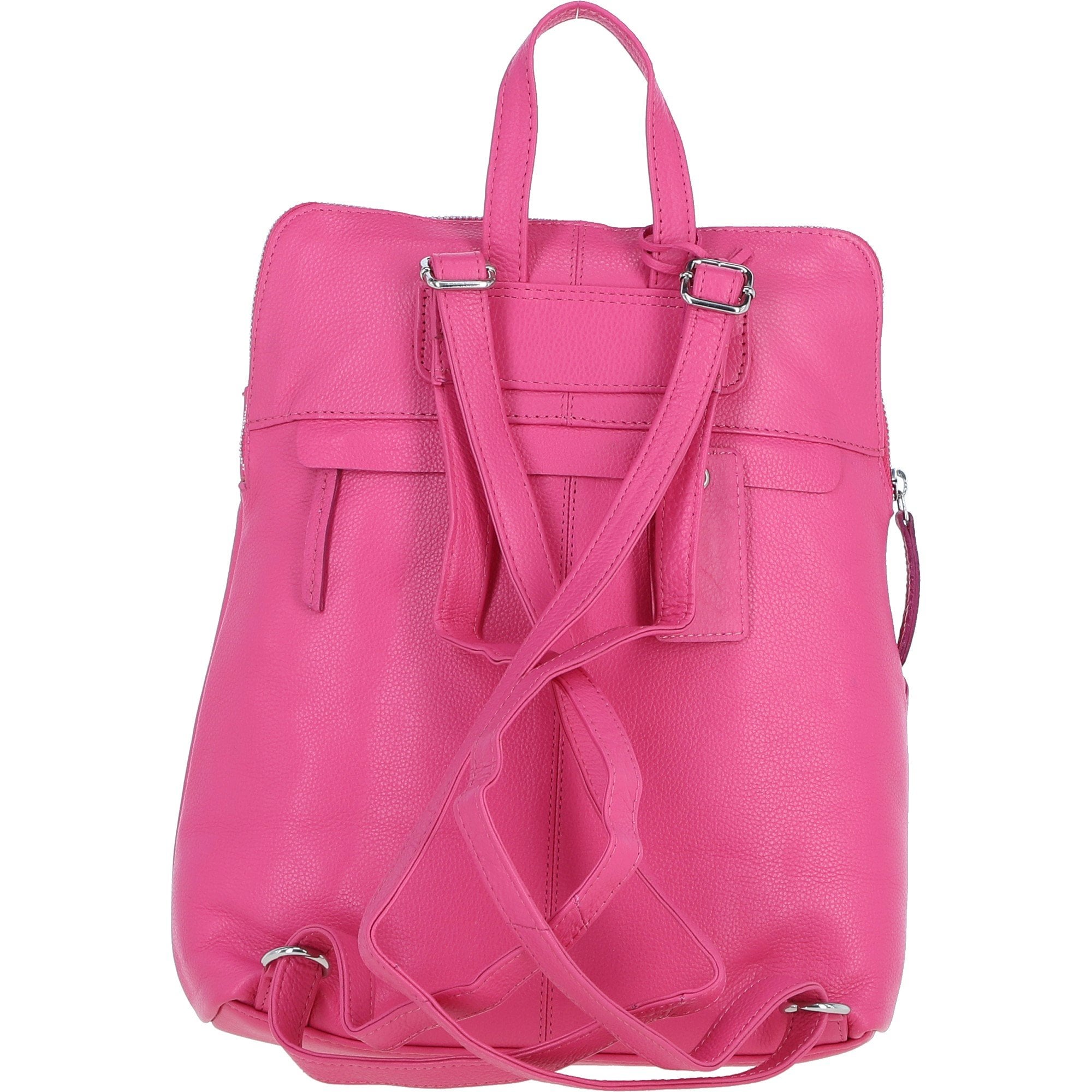 Ashwood Ladies Leather Backpack Hot Pink: Westminster