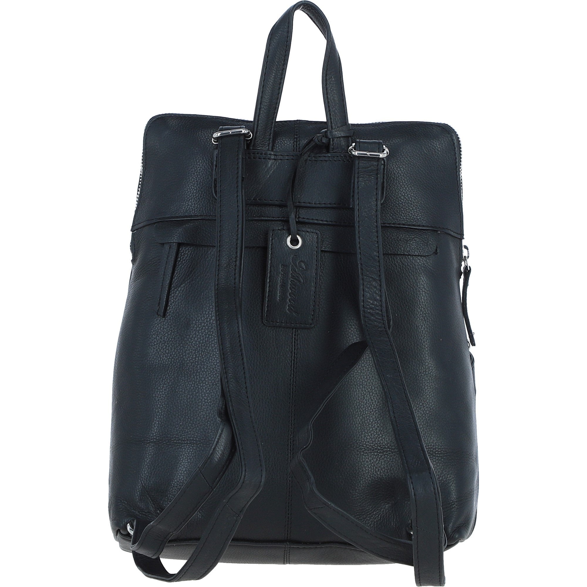 Ashwood Ladies Leather Backpack Black: Westminster