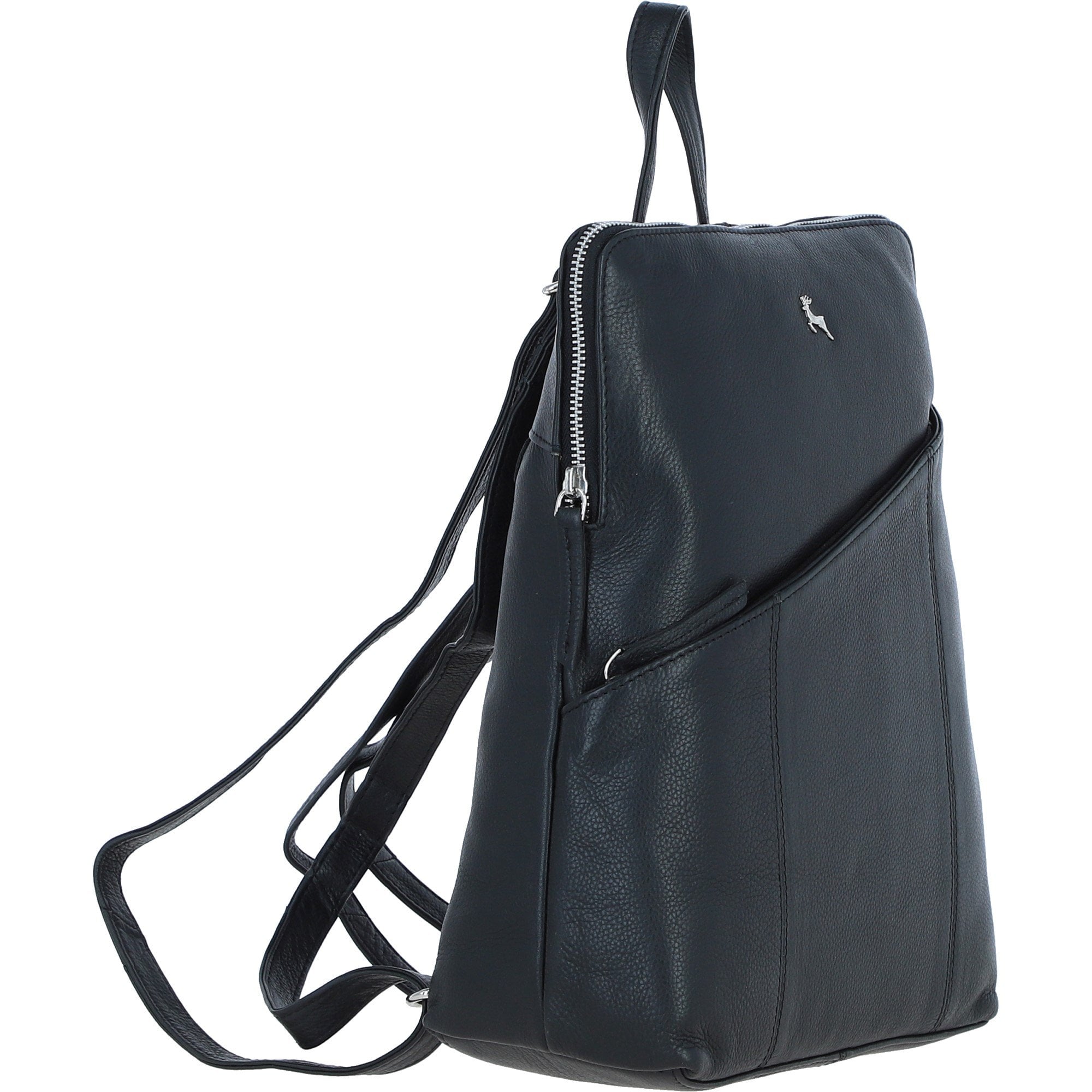 Ashwood Ladies Leather Backpack Black: Westminster