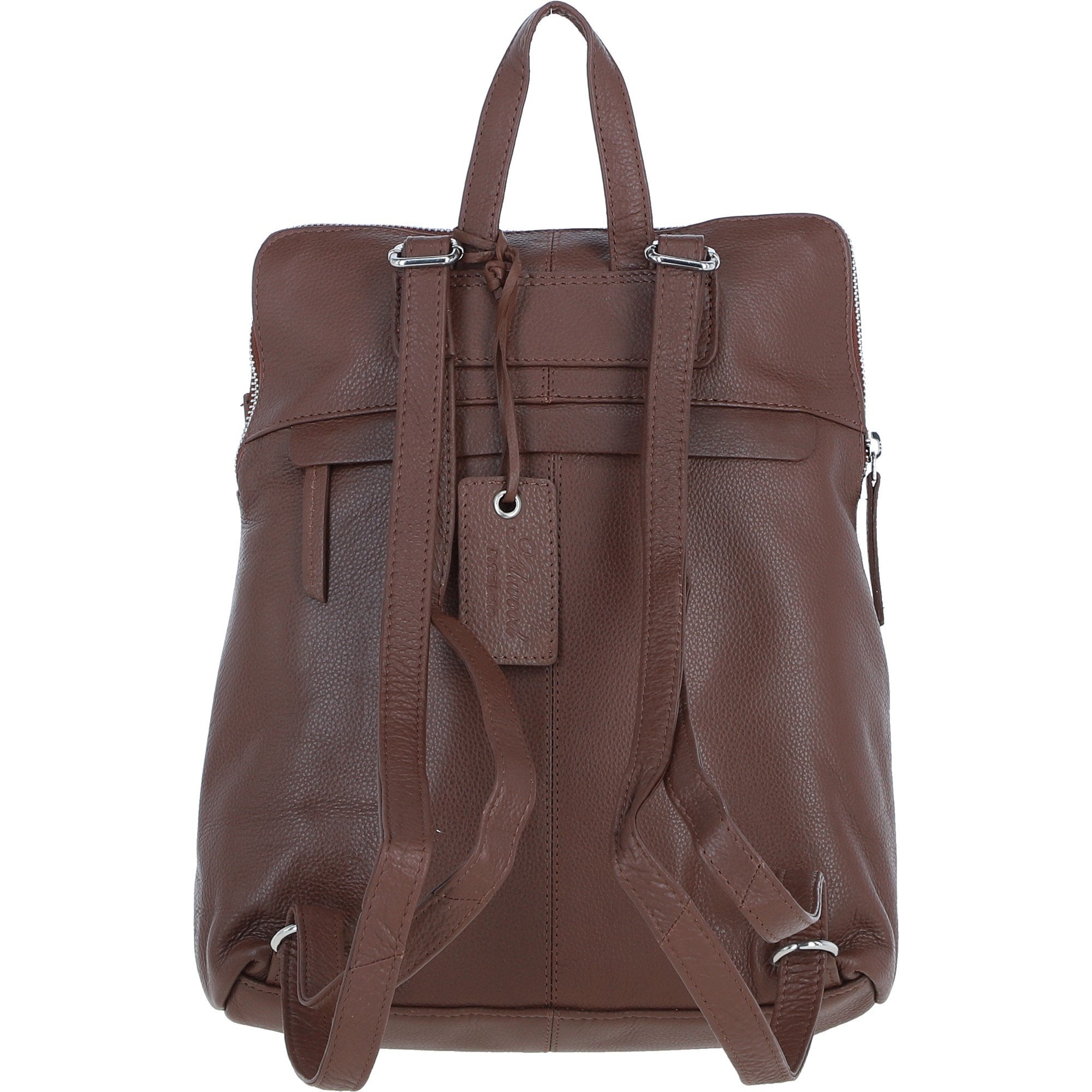 Ashwood Ladies Leather Backpack Cognac: Westminster